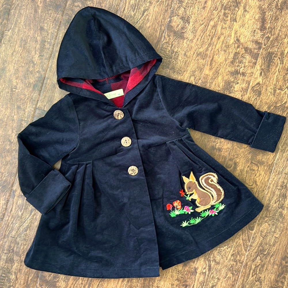 NWT Corduroy Pea Coat